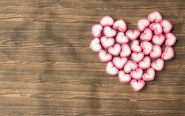 Обои картинки фото еда, конфеты,  шоколад,  сладости, сердечки, зефир, сладкое, романтика, сердце, любовь, romantic, heart, love, candy, sweet