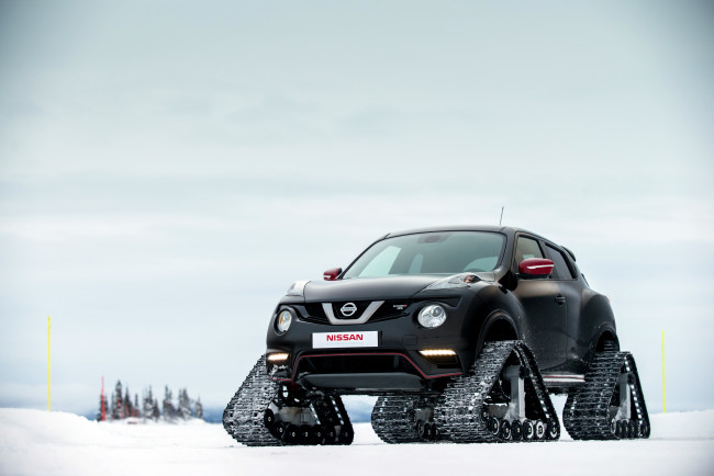 Обои картинки фото автомобили, nissan, datsun, juke, rsnow, nismo, 2015г, yf15, concept