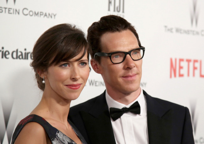 Обои картинки фото benedict cumberbatch, sophie hunter, разное, знаменитости, benedict, cumberbatch, sophie, hunter