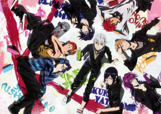 Картинка аниме k+project проект кей