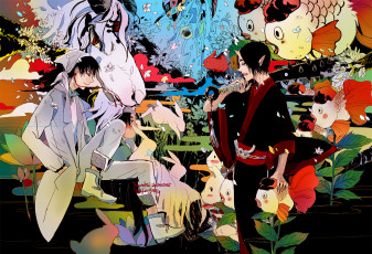 Картинка аниме hoozuki+no+reitetsu хладнокровный ходзуки hoozuki no reitetsu парни