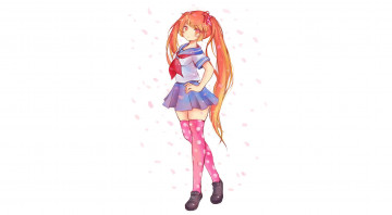 Картинка yandere+simulator аниме unknown +другое фон взгляд девушка