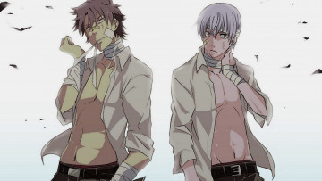 Картинка аниме beelzebub ога тацуми фуруичи парни арт