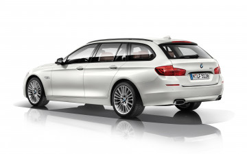 Картинка автомобили bmw универсал белый бмв