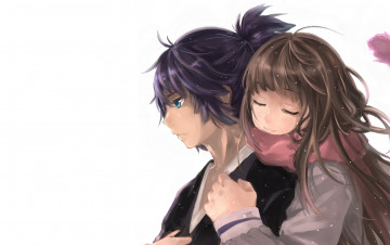 Картинка аниме noragami хиёри Ято арт