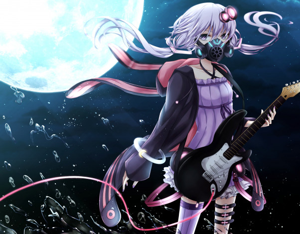 Обои картинки фото аниме, vocaloid, yamagara, yuzuki, yukari