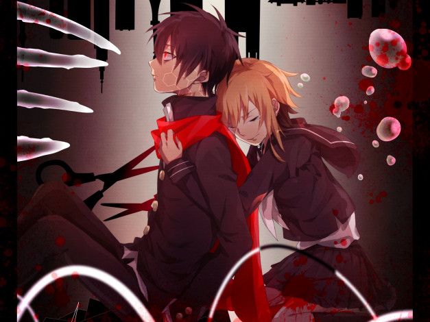 Обои картинки фото аниме, kagerou project, kagerou, project
