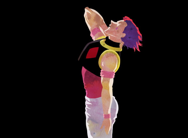 Обои картинки фото аниме, hunter x hunter, хисока