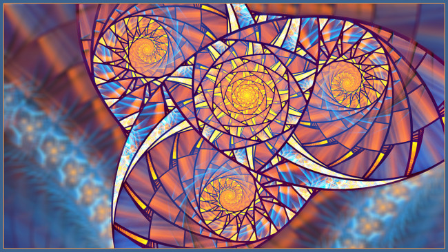 Обои картинки фото 3д графика, фракталы , fractal, цвета, фон, узор