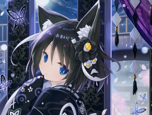 Картинка аниме животные +существа yano mitsuki