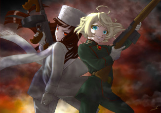 Картинка аниме youjo+senki youjo senki