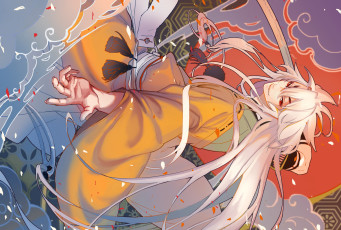 Картинка аниме touken+ranbu kogitsunemaru