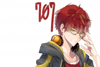Картинка аниме mystic+messenger 707
