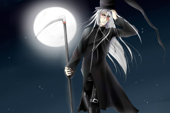 Картинка аниме kuroshitsuji undertaker