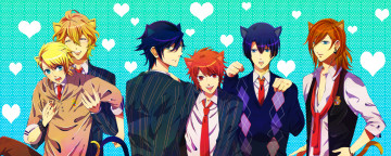 Картинка аниме uta+no+prince-sama парни