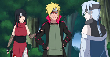 Картинка аниме naruto uzumaki boruto uchiha sarada manga ninja shinobi mitsuki