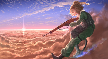 Картинка аниме youjo+senki youjo senki