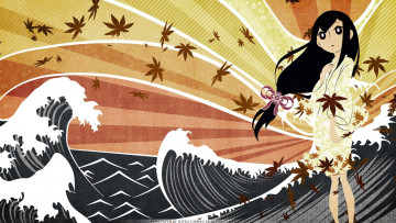 Картинка аниме katanagatari девочка