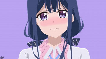 Картинка аниме masamune+shirow+ artbook девушка взгляд фон