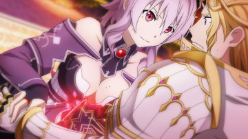 Картинка аниме sword+art+online девушка фон взгляд