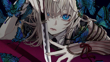 Картинка аниме touken+ranbu midare toushirou