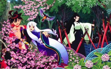 Картинка аниме katanagatari персонажи
