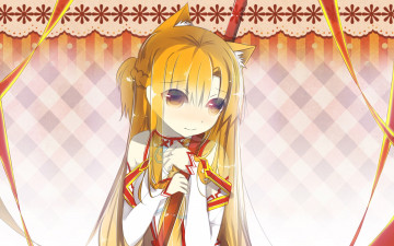 Картинка аниме sword+art+online фон взгляд девушка