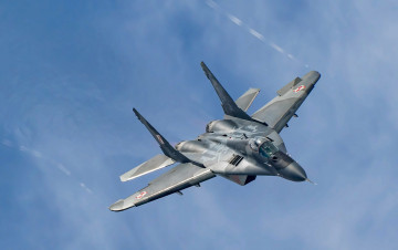 Картинка mig-29a авиация боевые+самолёты истреьитель