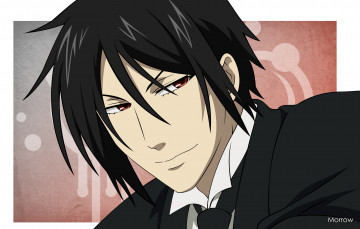 Картинка аниме kuroshitsuji sebastian michaelis