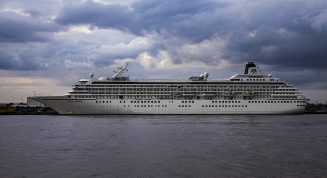 Обои картинки фото crystal symphony, корабли, лайнеры, круиз, лайнер
