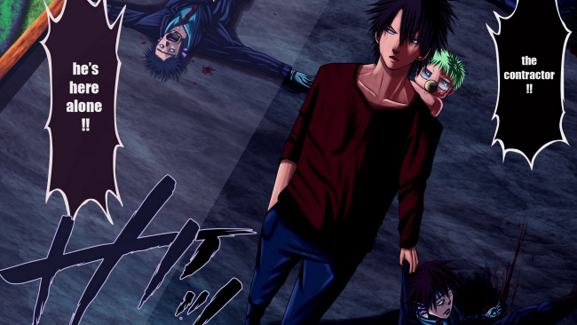 Обои картинки фото аниме, beelzebub, тацуми, ога, вельзепуз