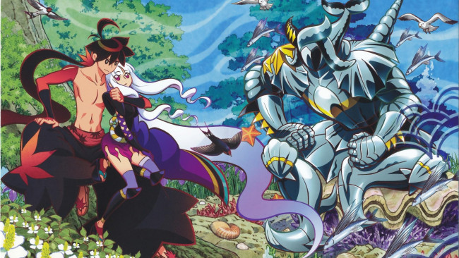 Обои картинки фото аниме, katanagatari, персонажи