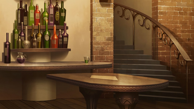 Обои картинки фото аниме, sword art online, бар