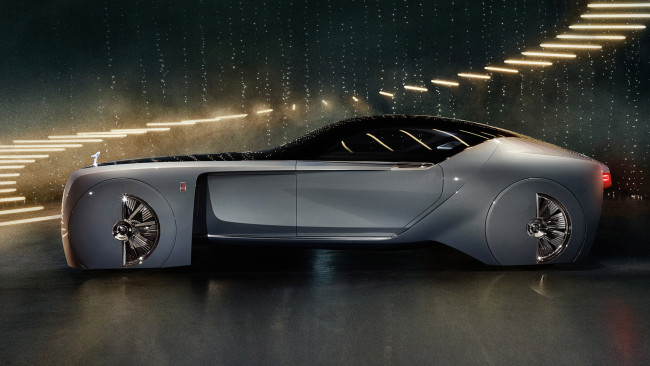 Обои картинки фото rolls-royce 103ex vision next-100 concept 2016, автомобили, rolls-royce, 2016, concept, 100, next, vision, 103ex