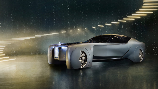 Обои картинки фото rolls-royce 103ex vision next-100 concept 2016, автомобили, rolls-royce, 100, next, vision, 103ex, 2016, concept