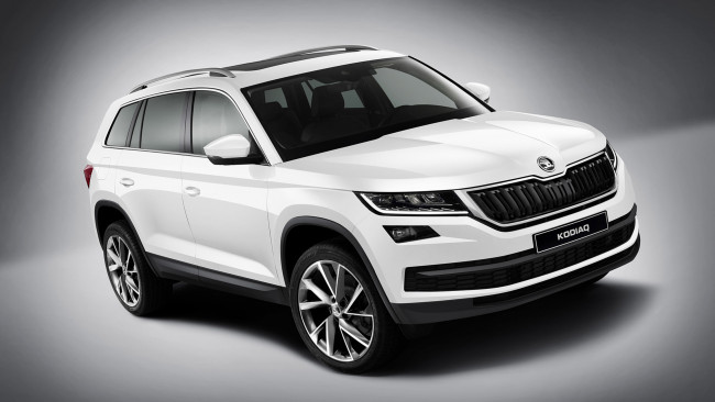 Обои картинки фото skoda kodiaq 2017, автомобили, skoda, kodiaq, 2017, внедорожник