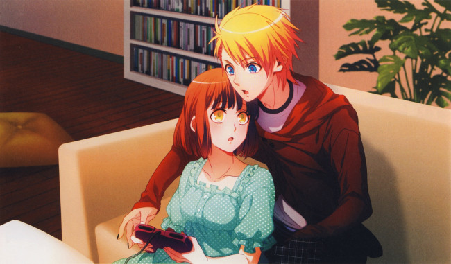 Обои картинки фото аниме, uta no prince-sama, поющий, принц