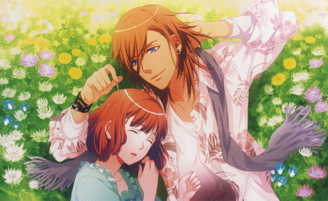 Обои картинки фото аниме, uta no prince-sama, поющий, принц