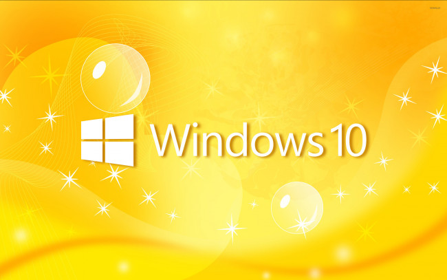 Обои картинки фото компьютеры, windows  10, фон, логотип