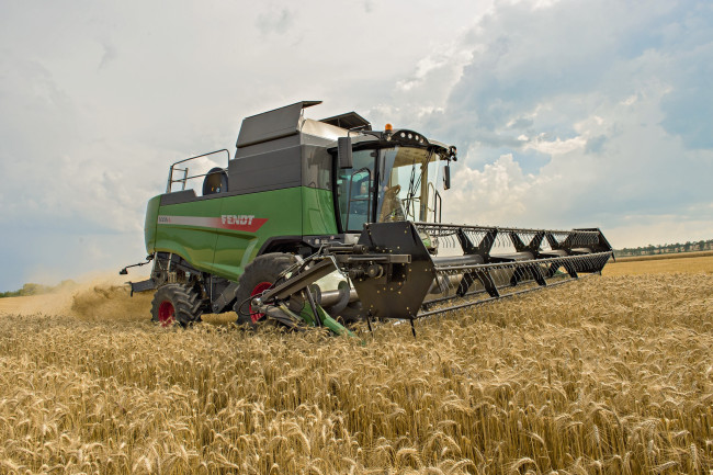Обои картинки фото техника, комбайны, fendt