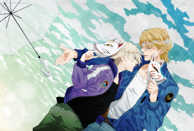 Обои картинки фото аниме, tiger and bunny, герои