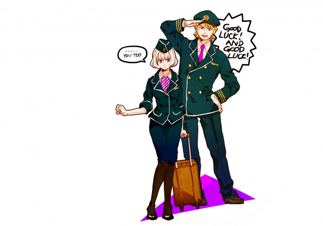 Обои картинки фото аниме, tiger and bunny, герои