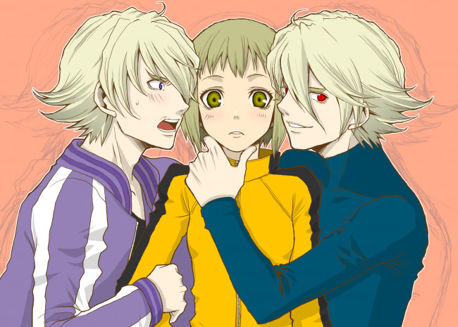 Обои картинки фото аниме, tiger and bunny, герои