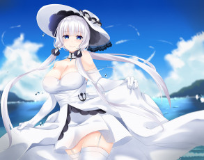 Картинка аниме azur+lane девушка