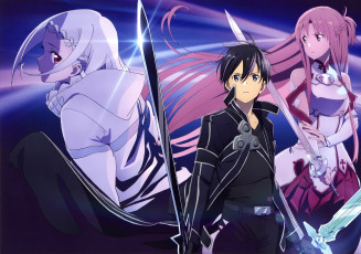 Картинка аниме sword+art+online sword art online