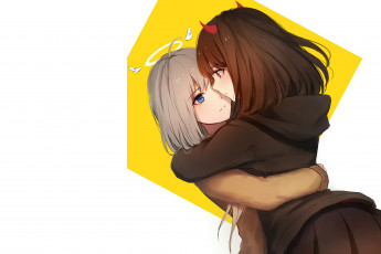 Картинка аниме unknown +другое+ фон взгляд девушки