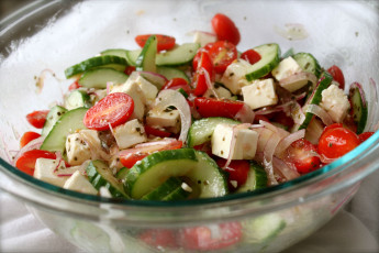 Картинка еда салаты +закуски сыр салат овощи томаты помидоры