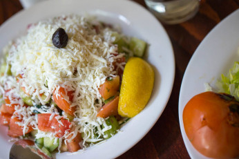 Картинка еда салаты +закуски лимон салат сыр