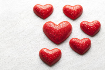 Картинка праздничные день+святого+валентина +сердечки +любовь сердечки
