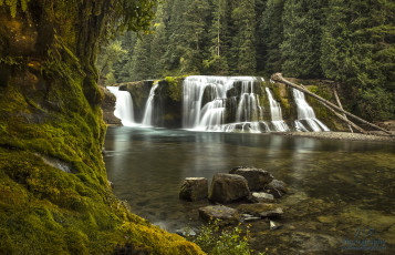 Картинка природа водопады простор